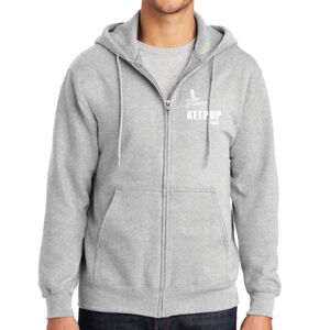 Essential Fleece Full Zip Hooded Sweatshirt Thumbnail